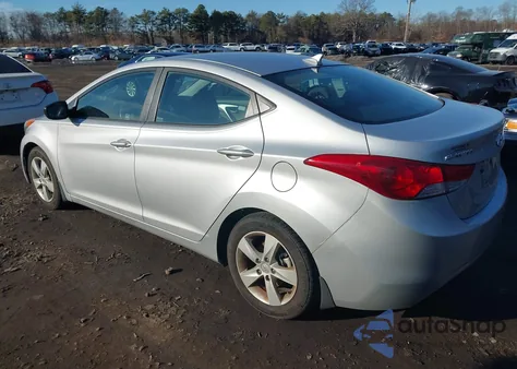 2012 Hyundai Elantra Gls (Ulsan Plant) из США, поврежденный, VIN KMHDH4AE7CU363268